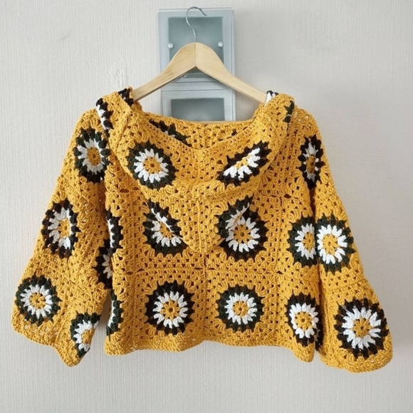 Granny square cardigan - Picture 2 of 10